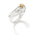 انگشتر میرا سوزنی با گل